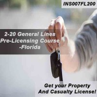  6 months access to 200 hr Prelicensing - 2-20 Property and Casualty, General Lines Agent Pre-Licensing Course (INS007FL200)